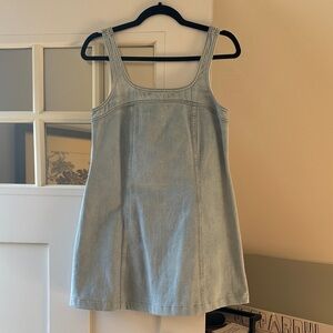 Madewell Light Blue Denim Mini Dress